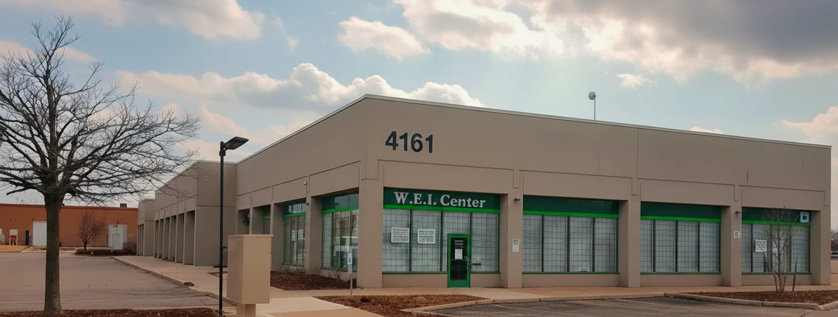 Exterior view of West End Islamic Centre Mississauga building